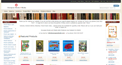 Desktop Screenshot of europeanbook.com